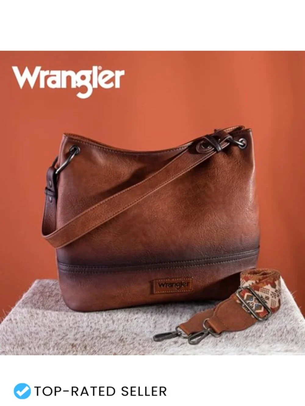 Vegan Leather Hobo Bag Top Handle Shoulder Purse with Crossbody Strap